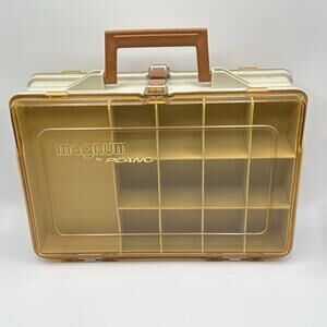 Magnum By Plano Double Sided 26 Compartments Fishing Tackle Box Model 1126 USA